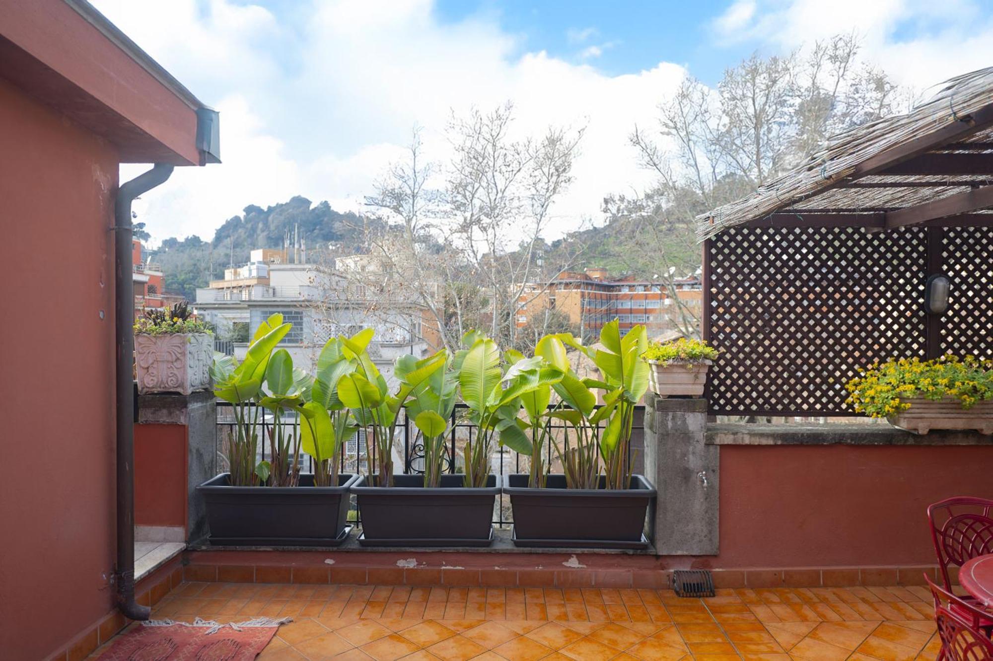 Appartement Romantic Terraced Escape In Elegant Neighbourhood *
